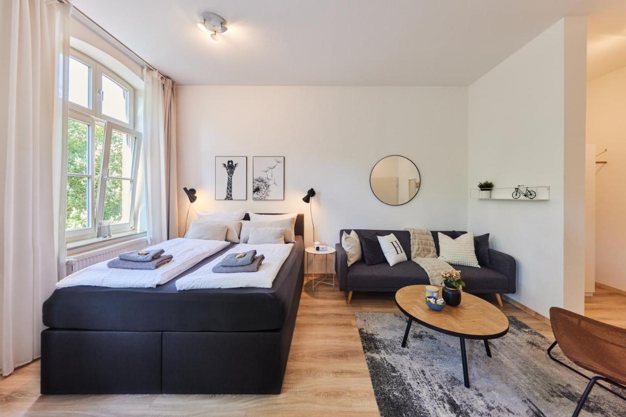 Studio3 Zentral Und Ruhig Mit Parkplatz, 5 Min Z Bali-T Und Gop, Boxspringbett Bad Oeynhausen Exterior photo